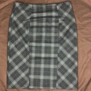 New York & Company plaid Skirt